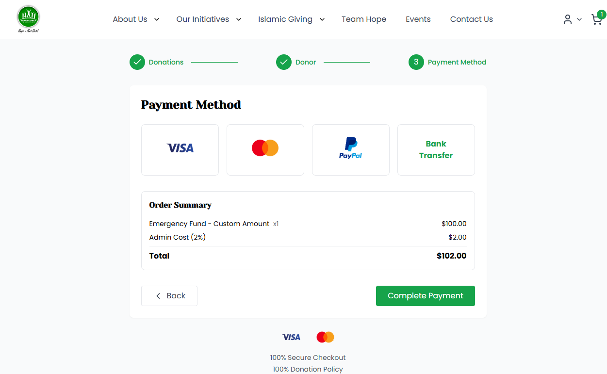 Admin Dashboard